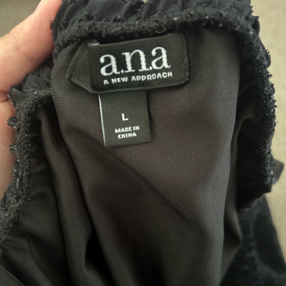 a.n.a Elegant Black Lace Dress - Picture 3 of 3